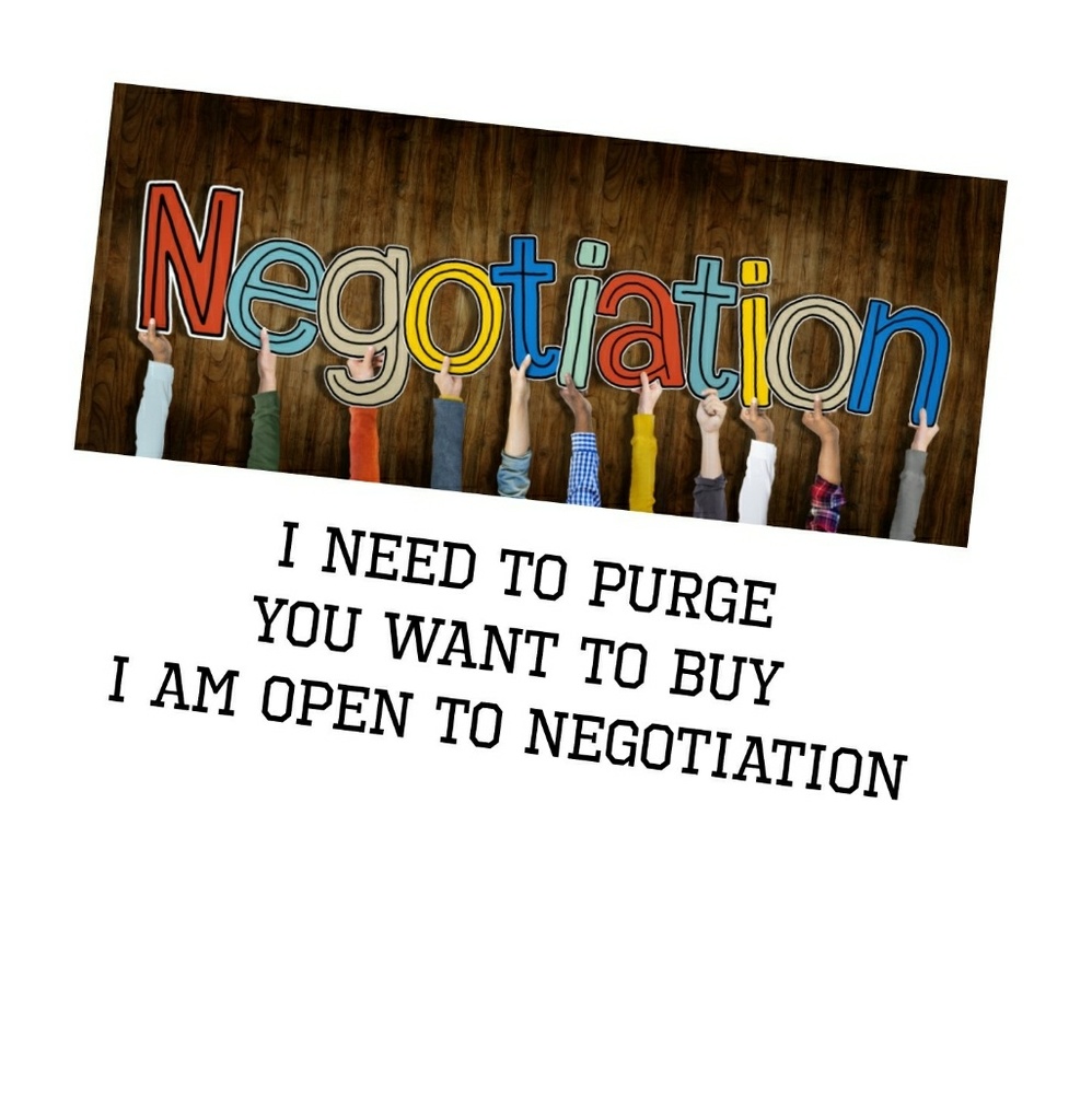 Everything is negotiable